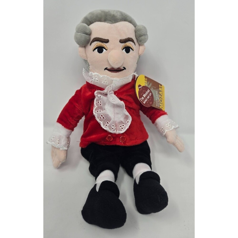 Mozart Little Thinker Musical Plush Wind Up Unemployed Philosophers Guild